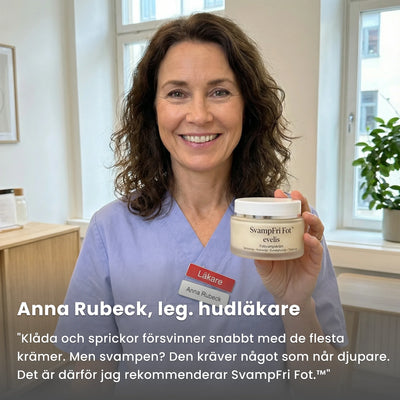 SvampFri Fot™ - fotsvampskräm